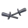 Remache de Plástico para Guardabarros de Coche, Clip Negro para Parachoques