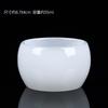 Taza de té de porcelana de jade directo de fábrica taza de té vidrio imitación jade engrosado taza maestra taza personal vaso individual juego de té de vidrio
