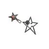 Lujo Ligero Elegante Artefacto de Ceñido de Cintura de Estrella de Cinco Puntas Hebilla de Cintura Ajustable Botón de Fijación de Cintura de Jeans de Moda