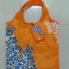 Bolsa de Compras para Teléfono Móvil con Patrón de Porcelana Azul y Blanca Poliéster 210t Plegable Ecológica Bolsa de Regalo Bolsa Plegable de Fresa