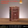 Caixa de Preparo de Bife Livro Mágico para Restaurantes Populares, Livro Falso de Madeira, Modelo de Livro Artificial, Prato de Jantar, Decoração de Mesa