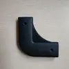 Acessórios para Suporte de Cartaz Protetor de Canto de Duas Vias Três Vias Suporte de Cartaz Portátil Suporte Simples para Painel de Exibição Liga de Alumínio Acessórios para Suporte de Exposição