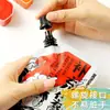 Saco de pigmento acrílico 100ml cor graffiti pintado à mão pintura de parede à prova d'água portátil arte para pintura suplemento líquido crianças 24 cores