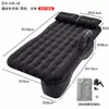 Cama de carro inflável, colchão inflável para o porta-malas, cama inflável automática para viagem de carro para o banco traseiro, colchão inflável para dormir no banco traseiro