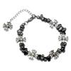 Pulseira Cruz Costura Prata Quebrada Masculina e Feminina Nicho Versátil Design de Temperamento Senso de Alta Qualidade Joia Hip-hop Pulseira