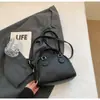 Bolso de Moda con Patrón de Lichi para Mujer 2026 Nuevo Diseño de Nicho Bolso Bowling Versátil Bolso de Hombro Cruzado