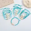 Pulsera de Concha Estilo Océano de Venta Caliente en Comercio Exterior, Pulsera de Vacaciones, Pulsera de Verano para la Costa, Pulsera Versátil Estilo Étnico