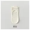 Meias de Yoga Antiderrapantes de Silicone Esportivo Mecanismo de Peça Única Sem Costura Meias de Malha Cano Baixo Resistentes a Odor para Interior