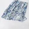 Roupas femininas populares europeias e americanas no AliExpress: vestido estampado metálico, moda transfronteiriça, poliéster elástico, ombro a ombro