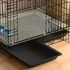 Gaiola para cães de porte médio, ideal para ambientes internos, com separação para necessidades fisiológicas. Perfeita para cães de raças como Corgi, Bichon Frisé e Golden Retriever.