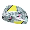 Moda Europea y Americana para Mujer, Estampada, para Viaje, Fiesta, Absorbente de Sudor, Transpirable, para Yoga, Running, Fitness, Deportes, Cinta para la Cabeza