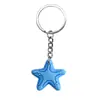 Accesorios para Llaveros Serie de Playa de Verano Transfronterizos PVC Goma Suave Llavero de Dibujos Animados Colgante para Bolso Colgante Venta al por Mayor