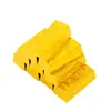 Tijolo de Ouro de Plástico para Simulação Barra de Ouro Adereços Brinquedo Tijolo Oco Galvanizado Decoração Tijolo Barra de Ouro Brinquedo de Natal