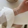 Pulsera de Enrollado Irregular ins para Mujer Blanca Diseño de Nicho Sentido Pulsera Simple Moda Lujo Ligero Combinable Personalizada Moderna