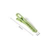Grampo de onda de cor de doce brilhante de 6CM oco material DIY feito à mão grampo de cabelo grampo de cor Macaron grampo bico de pato