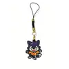 Llavero Colgante para Teléfono de Aleación con Estampado de Fantasma Calabaza Murciélago Halloween Llavero Curioso Colgante para Teléfono Accesorio de Aleación DIY Decoración