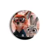 Colgantes Planos de Celebridades para Regalo, Llaveros de Merchandising de Anime Navideño al por Mayor, Acrílico 2D Zootopia de Alta Venta