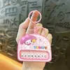 Muñeca Creativa Pequeña Piano Electrónico Musical Llavero Divertido Descompresión Educativo Juguete para Estudiantes Colgante Pequeño Venta al por Mayor
