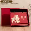 Set de Regalo de Calendario de Escritorio Personalizado 2027 para Uso en Oficina, con Impresión en Foil Dorado, Publicidad Corporativa y Planificador Diario