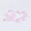 Vidrio con forma de corazón de venta caliente de fábrica, vidrio con forma de corazón 3*3-8*8mm vidrio blanco, vidrio rosa, vidrio azul marino, piedras sueltas al por mayor