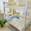 Modelo Nuevo 2026 Temporada Estudiantil Conjunto de Tres Piezas de Algodón Puro para Dormitorio Estudiantil Camas Litera