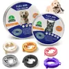 Amazon en stock Collar Antipulgas Suministros para Mascotas Perros Gatos Perros Grandes, Medianos y Pequeños Collar Antiparasitario Antipulgas Desparasitante