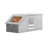 Caja de Almacenamiento de Gorras Transfronteriza Caja con Cremallera Caja de Almacenamiento a Prueba de Polvo para Gorras de Béisbol Caja de Almacenamiento Plegable de Gran Capacidad