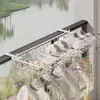Secador de Zapatos para Balcón, Artefacto para Secar Zapatos, Tendedero para Ventana, Barandilla Simple, Estante para Sandalias, Secador de Almohadas