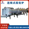 Horno Continuo de Carbonización de Madera Pino Cedro Ceniza Roble Trituración Línea de Producción de Carbonización Máquina de Carbonización de Superficie de Sierra