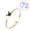 Pulsera clásica de titanio y acero para parejas con diamantes, fabricantes mayoristas de accesorios de acero de titanio, joyería simple de acero inoxidable