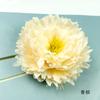 Núcleo de césped artificial flor de crisantemo diy peonía peonía flor artificial material para ramillete making wreath adornos pequeños para el hogar
