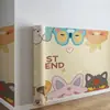 Papel de Parede Autoadesivo Estilo Cartoon Infantil e Puro Adesivos de Parede à Prova d'Água Papel de Parede para Casa Decoração de Parede de Fundo para Quarto Sala de Estar Adesivos