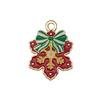 Mix 56 Gota de Natal Óleo Liga DIY Jóias Acessórios Papai Noel Boneco de Neve Sino Alce Pulseira Pingente