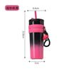 Nueva Taza Bingba Acero Inoxidable 316 Conservación de Calor Taza Fría Gran Capacidad Alto Valor de Color Taza de Agua Portátil para Coche Ventosa