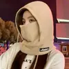 Chapéu Quente à Prova de Vento, Máscara, Proteção para Orelhas e Cachecol para Pescoço, Chapéu Pulôver de Veludo de Inverno à Prova de Frio, Novo Chapéu para Ciclismo ao Ar Livre