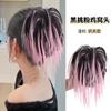 Pinza para Cabeza de Gallinero Celebridad de Internet Bola Peluda Sexy Cabeza Desordenada Banda para el Cabello Bolsa para el Cabello Pasador Perezoso Rizador de Cabello Flor