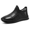 Zapatos de Algodón, Zapatos de Hombre de Poliuretano Nuevos a Prueba de Frío, Botines Cortos Gruesos de Terciopelo, Botas de Algodón Cálidas para Exterior, Botas de Nieve al por Mayor Transfronterizas