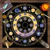 Toalha de Mesa para Cartas de Tarot, Árvore da Vida, Fases da Lua, Jogo de Cartas de Tarot, Toalha de Mesa Decorativa para Embaralhar Cartas, Toalha de Mesa Decorativa para Jogo de Tabuleiro Mistério de Assassinato