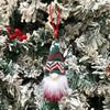 Pingente de Decorações de Natal Transfronteiriço para Idosos Pingente de Árvore de Natal Boneca Sem Rosto Anão Marido Pingente Pequeno