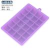 Forma de Gelo de Silicone com Tampa 15 Cubos 24 Cubos Forma de Cubo de Gelo de Silicone Forma de Gelo Quadrada Forma de Cubo de Gelo DIY