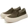 Zapatos casuales para hombre con suelas suaves, cómodos y transpirables, zapatos de pescador para el trayecto diario al aire libre, mocasines slip-on elegantes y versátiles