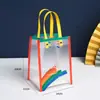 Bolsas de Regalo Listas, Bolsas de Regalo de Navidad y Cumpleaños, Bolsas de Regalo de Cumpleaños para Jardín de Infancia, Bolsas de Tote de Plástico Transparente