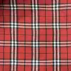 JK hilo dorado y plateado cuadros escoceses navideños estilo colegio británico falda de uniforme escolar tela de franela con lazo