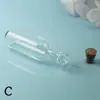 Artesanato em Vidro Criativo Garrafa Octogonal Garrafa de Vidro Garrafa dos Desejos Garrafa de Vidro DIY Pingente para Celular Garrafa de Mensagem Garrafa Vazia