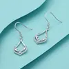 2019 Nuevos aretes de asta de estilo chino de moda para mujer plata pura Net red aretes de alta gama estilo francés aretes largos elegantes
