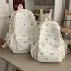 Mochila de Bolinhas Estilo Coreano Transfronteiriça Nova para Mulheres 2026 Estudante Grande Capacidade Leve Mochila Escolar Mochila de Desenho Animado Fofa