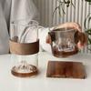 Venta al por mayor de fábrica taza retro con vista a la montaña retro marea nacional resistente a altas temperaturas taza de la montaña Fuji taza de montaña nevada para el hogar taza de café