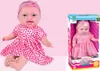 Vestido de Bebê Boneca Rosa