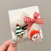 Pinza para el Cabello de Astas de Reno Navideño Accesorios para Tocados 2026 Nuevas Pinzas Laterales para Niños Pinzas Pequeñas Lindas Diadema Navideña