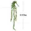 Plantas Verdes Pendentes Artificiais de Alta Qualidade, Suculentas, Flores Artificiais e Bonsai de Contas de Buda para Decoração de Casa - Cross-Border Amazon